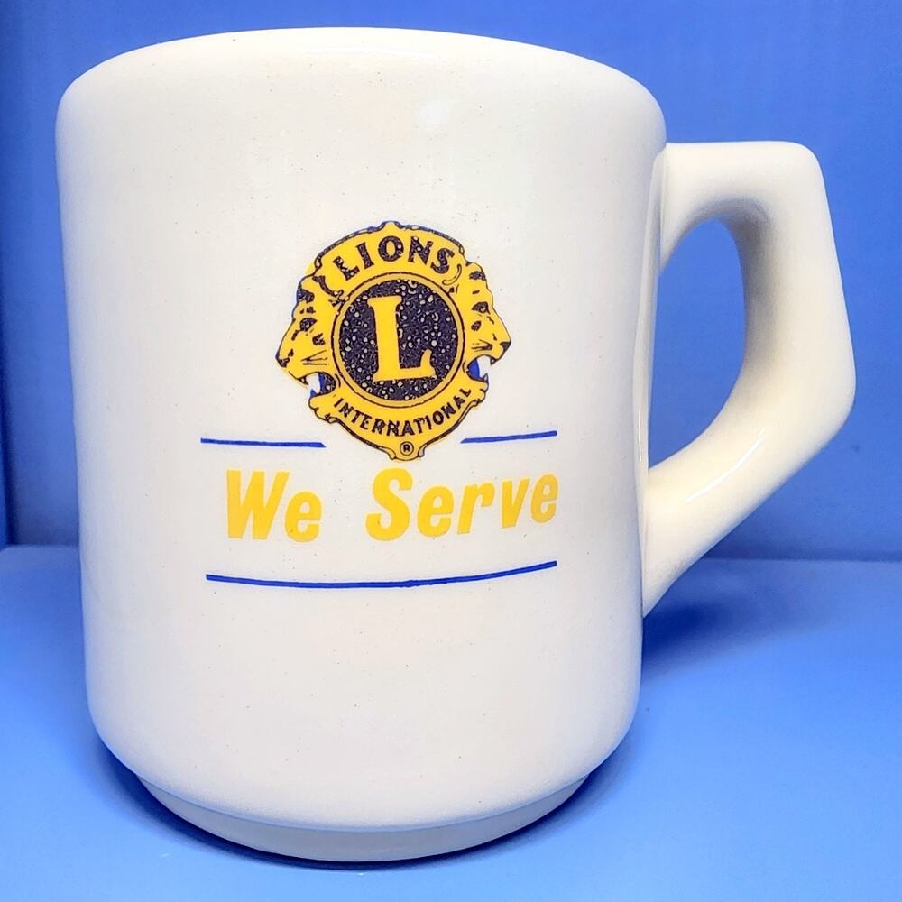 Lions Clubs International 1993 - 1994 District Governor John Rung Coffee Mug